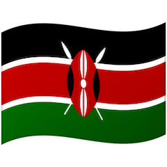 Флаг Кении Эмодзи на Google Android и Chromebook