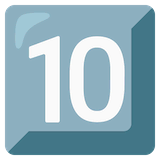 keycap-10 Emoji google