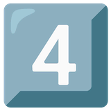 keycap-4 Emoji google