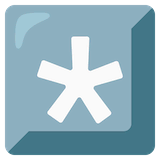 keycap-asterisk Emoji google