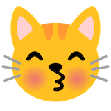 kissing-cat Emoji google