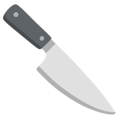Kitchen Knife Emoji on Google Android and Chromebooks