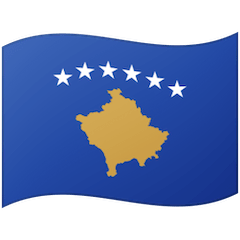 Bandeira do Kosovo Emoji Google Android, Chromebook