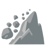 landslide Emoji google