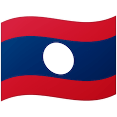 Flagge von Laos Emoji Google Android, Chromebook
