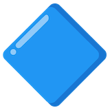 large-blue-diamond Emoji google