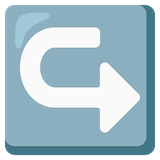 left-arrow-curving-right Emoji google