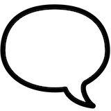 left-speech-bubble Emoji google