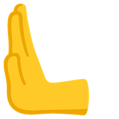 Naar Links Duwende Hand on Google