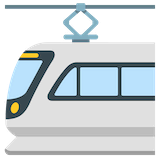 light-rail Emoji google