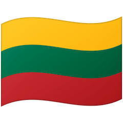 🇱🇹 Флаг Литвы Эмодзи на Google Android и Chromebook