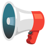 loudspeaker Emoji google