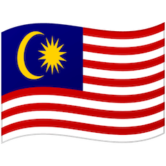 Bandera de Malasia Emoji Google Android, Chromebook