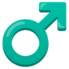 ♂️ Signo masculino Emoji en Google Android, Chromebooks