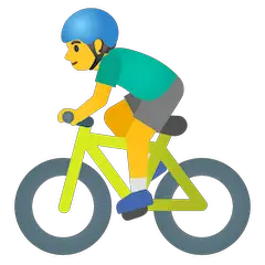 🚴‍♂️ Radfahrer Emoji auf Google Android, Chromebook