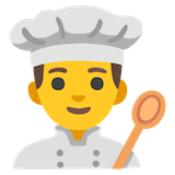 man-cook Emoji google