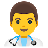 man-health-worker Emoji google