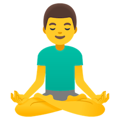 Mies Lootusasennossa on Google