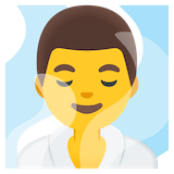 man-in-steamy-room Emoji google