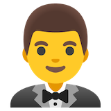 man-in-tuxedo Emoji google