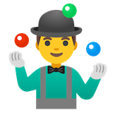 man-juggling Emoji google