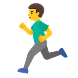 man-running Emoji google