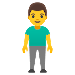 🧍‍♂️ Man Standing Emoji on Google Android and Chromebooks