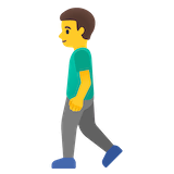man-walking Emoji google