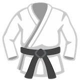 martial-arts-uniform Emoji google