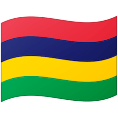 Flagge von Mauritius Emoji Google Android, Chromebook