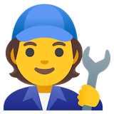 mechanic Emoji google