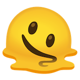 melting-face Emoji google