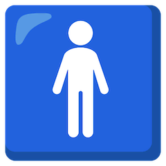 Men’s Room Emoji on Google Android and Chromebooks