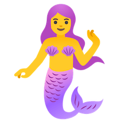🧜‍♀️ Mermaid Emoji on Google Android and Chromebooks