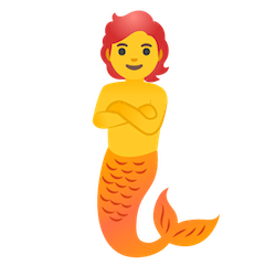🧜 Merperson Emoji on Google Android and Chromebooks