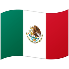 Bandera de México Emoji Google Android, Chromebook
