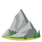 mountain Emoji google
