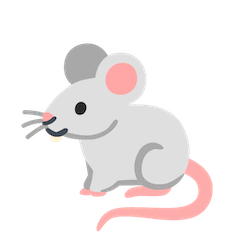 Mouse Emoji on Google Android and Chromebooks