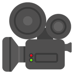 🎥 Movie Camera Emoji on Google Android and Chromebooks