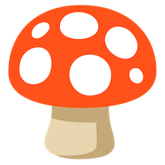 Mushroom Emoji on Google Android and Chromebooks