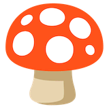 mushroom Emoji google
