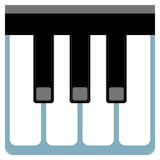 musical-keyboard Emoji google