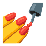 nail-polish Emoji google