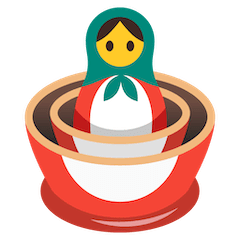 Nesting Dolls Emoji on Google Android and Chromebooks