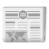 newspaper Emoji google