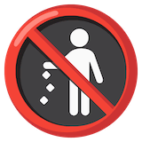 no-littering Emoji google