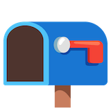 open-mailbox-with-lowered-flag Emoji google