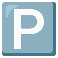 🅿️ Simbolo di parcheggio Emoji su Google Android, Chromebooks
