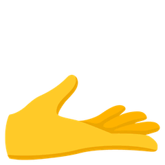 🫴 Palm Up Hand Emoji on Google Android and Chromebooks