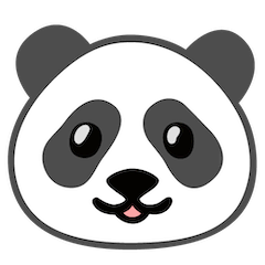 🐼 Tête de panda Émoji sur Google Android, Chromebooks